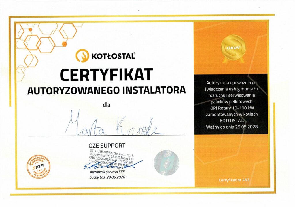 Certyfikaty